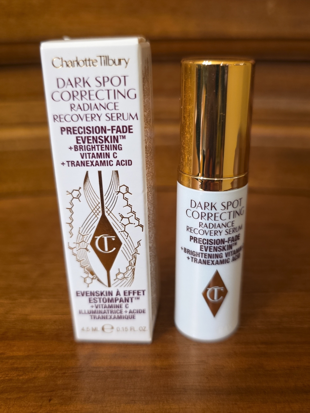 Charlotte Tilbury Dark Spot Correcting Recovery Serum, .15oz--NIB